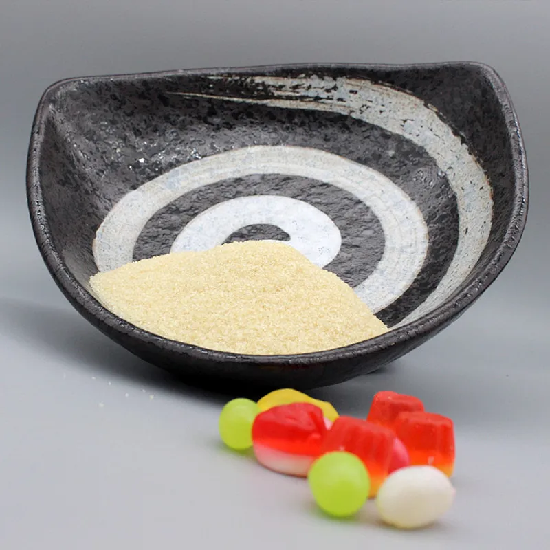 Halal wholesale edible bovine gelatin 200-300 Bloom for Candy